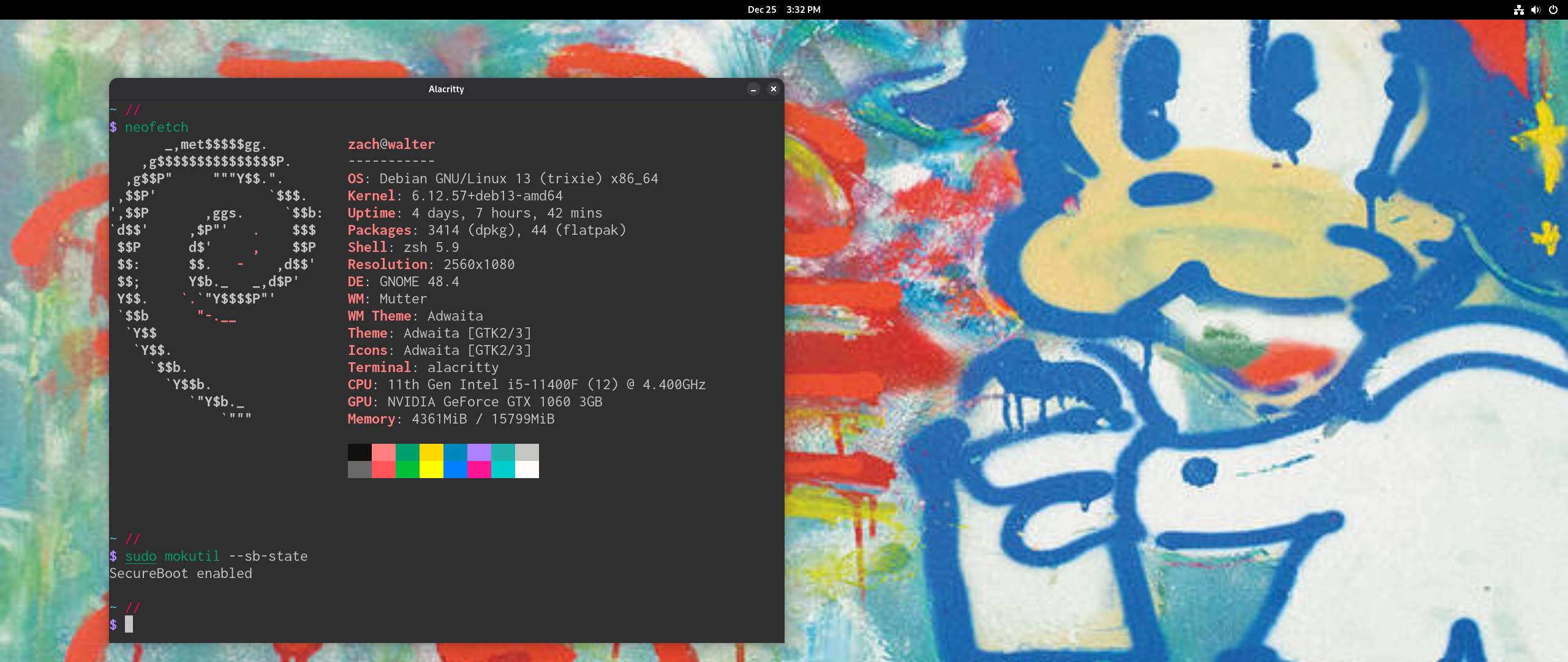 sudo mokutil --sb-state SecureBoot enabled